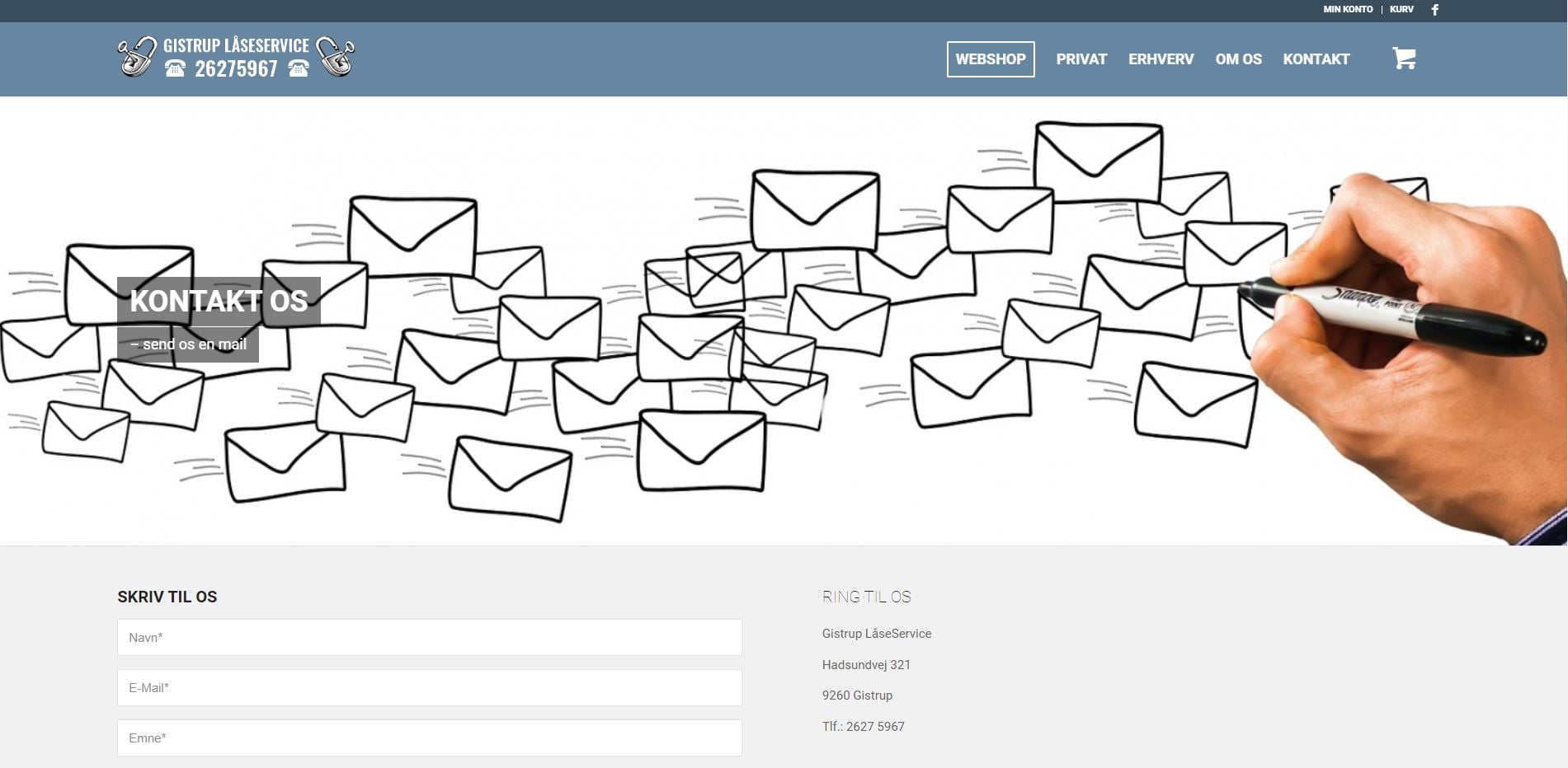 Gistrup Laaseservice Screenshot 3