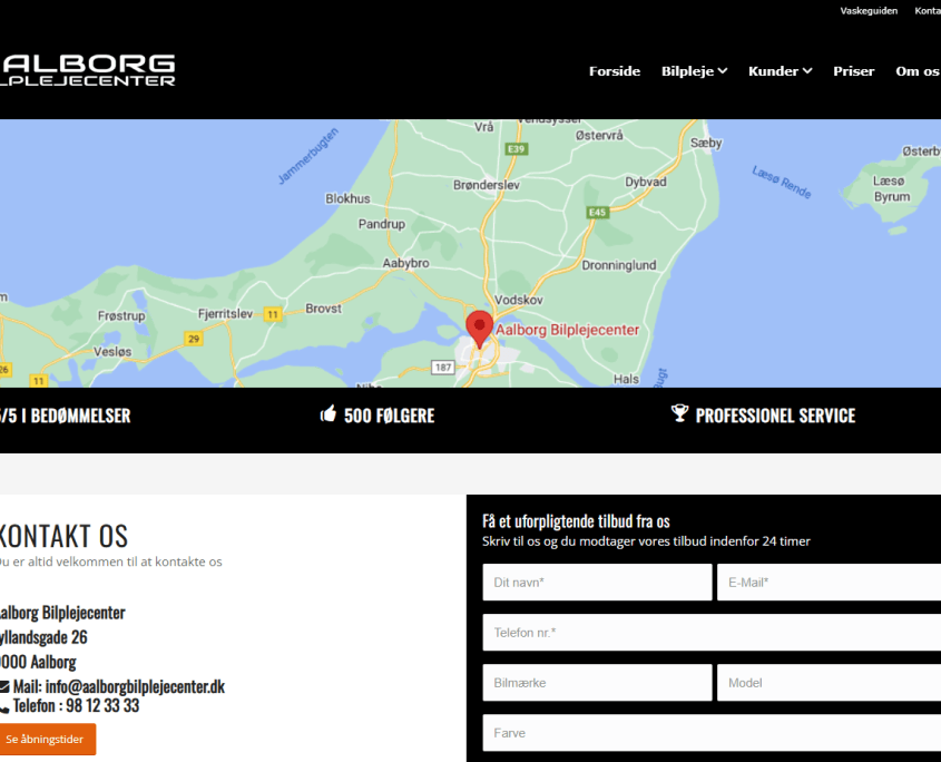 AalborgBilplejeCenter Website 3
